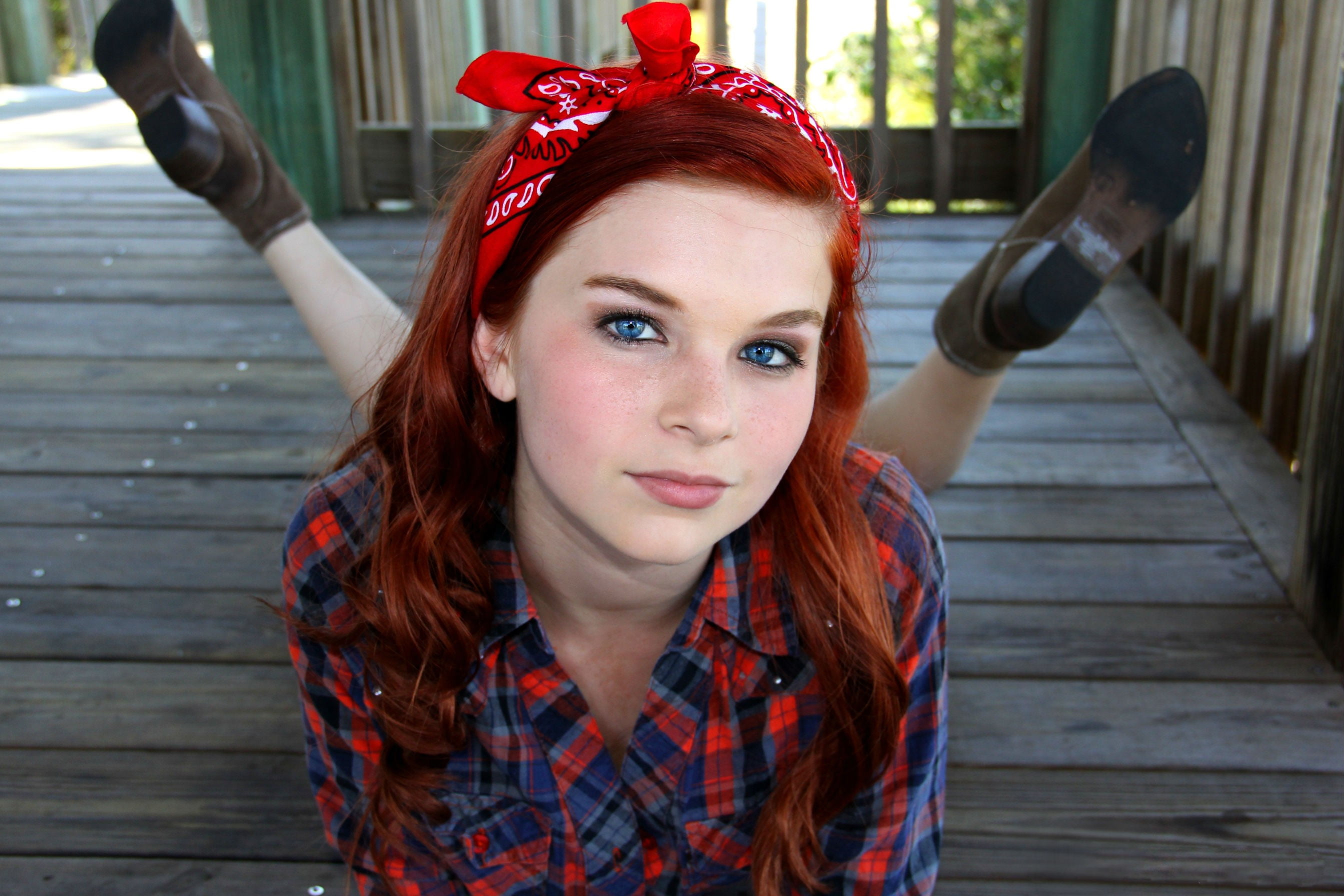 Red teen