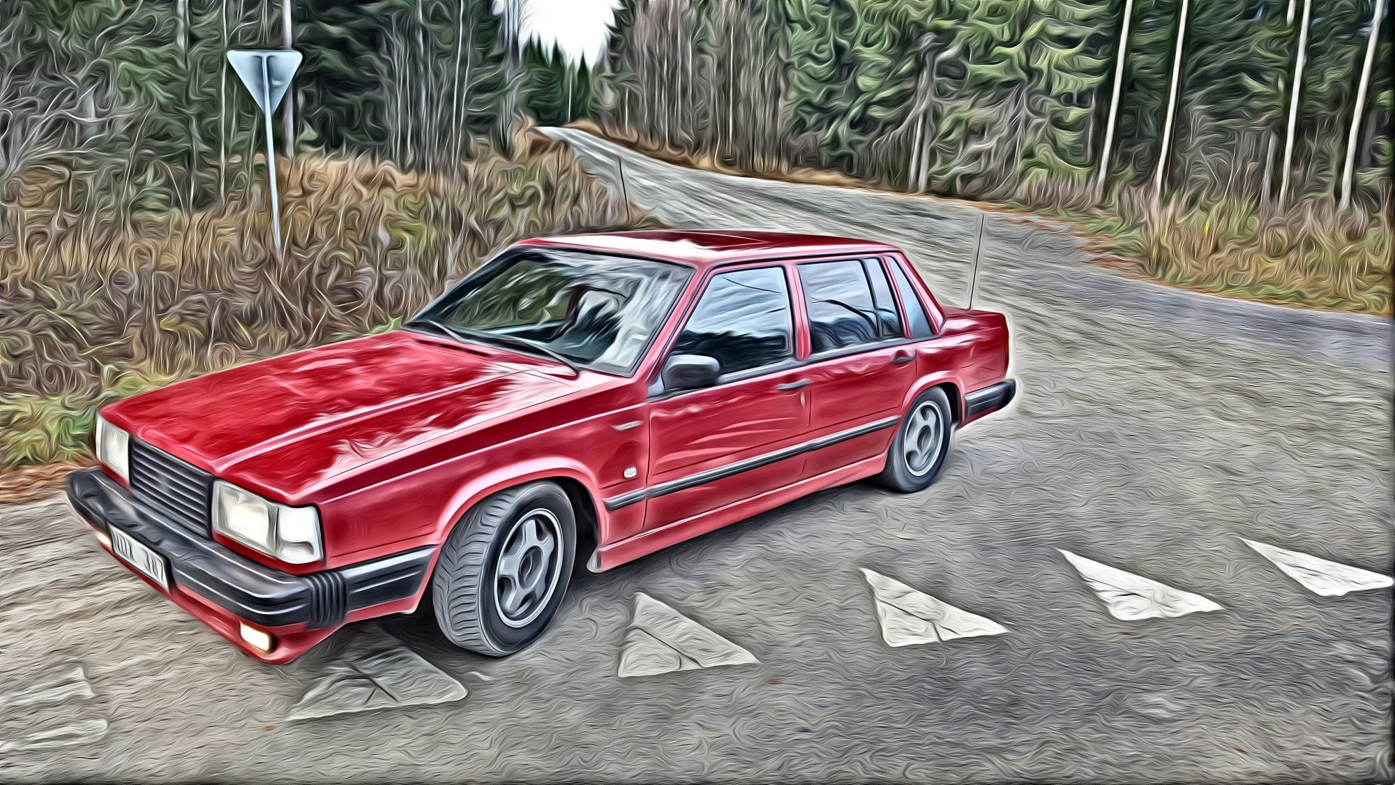Forsvinde Caius elektropositive Red sedan, Volvo, volvo 740, 16v, red HD wallpaper | Wallpaper Flare