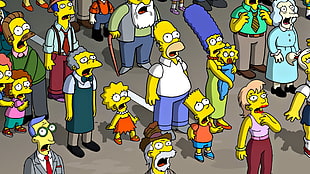 Bart Simpson characters, The Simpsons, Homer Simpson, Lisa Simpson, Bart Simpson HD wallpaper