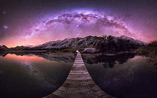 nature, landscape, New Zealand, lake HD wallpaper