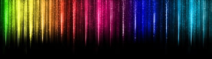 emotional spectrum poster, multiple display, colorful, digital art, lines HD wallpaper