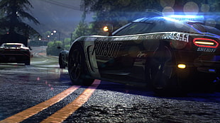 Need For Speed Rivals game photo showing Police pursuit vehicle HD wallpaper