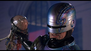 Robocop movie still, movies, RoboCop, brain, robocop 2