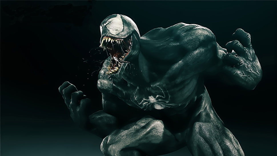 Spider-Man Venom poster, Venom HD wallpaper