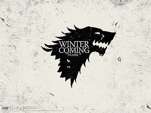 Winter Coming Strark, Game of Thrones, A Song of Ice and Fire, House Stark, Winter Is Coming HD wallpaper