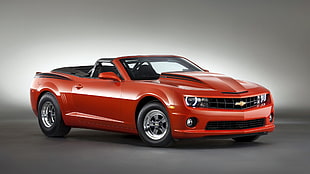 red Chevrolet Camaro, Camaro, Chevrolet COPO Camaro, car, red cars