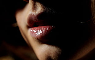 person's lips