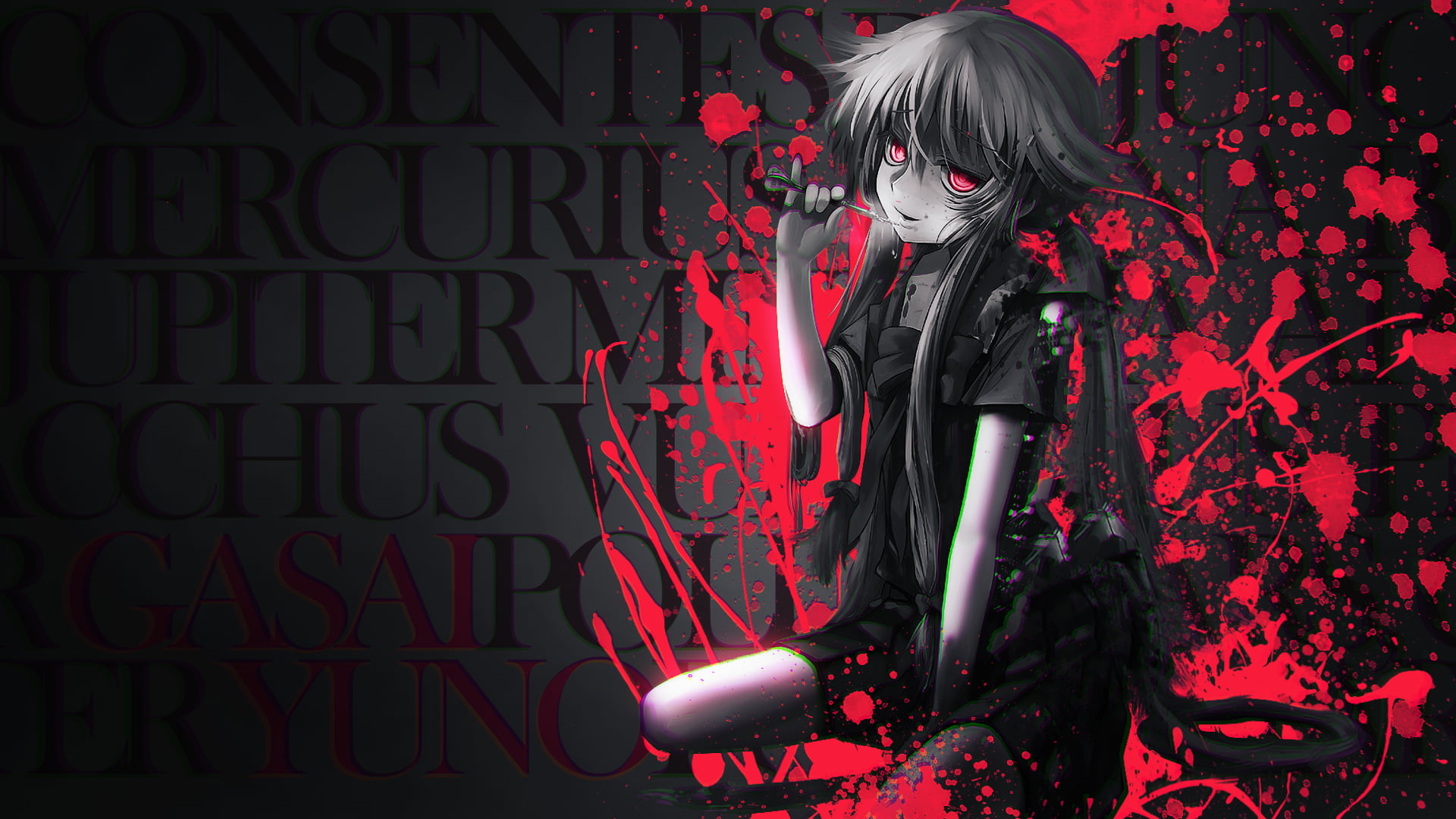 Red Eyes Anime Wallpapers - Wallpaper Cave