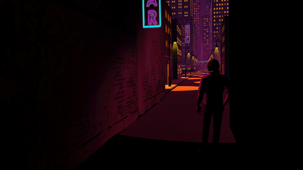 black and red computer tower, The Wolf Among Us, video games HD wallpaper