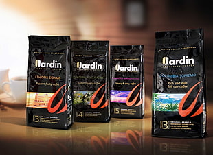 four assorted Oardin plastic packs HD wallpaper