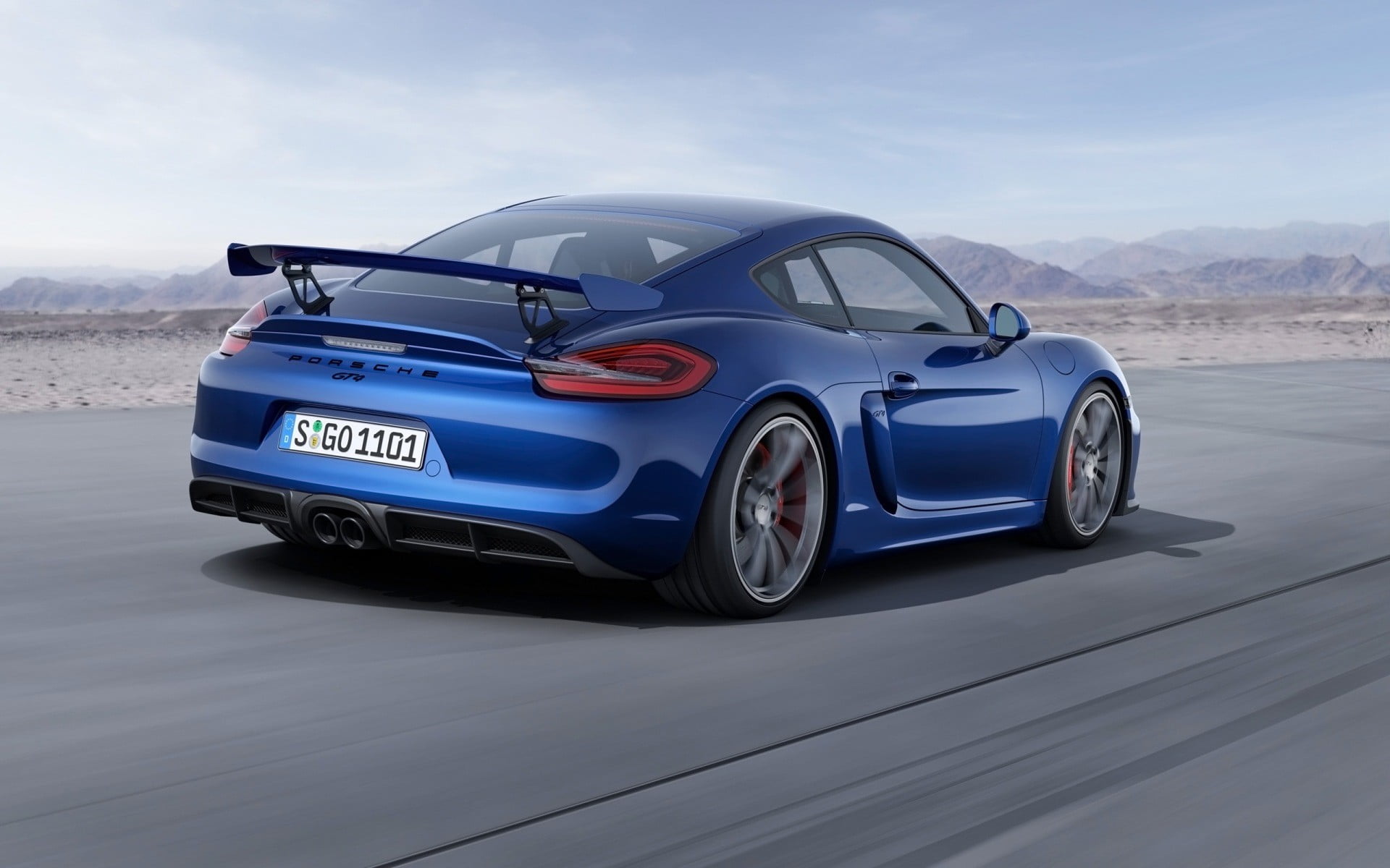 blue Mercedes-Benz sedan, Porsche, Porsche Cayman GT4, Porsche  Cayman, car