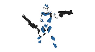 Star Wars Clone Troopers illustration, Star Wars