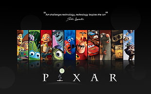 PIXAR advertisement, Disney Pixar, Pixar Animation Studios, movies, animated movies HD wallpaper
