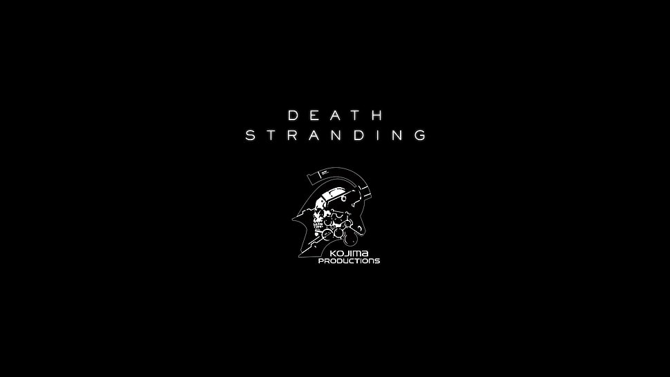 Death Stranding logo, Death Stranding, Kojima Productions, Hideo Kojima, Norman Reedus HD wallpaper