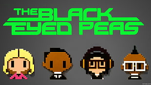 The Black Eyed Peas illustration HD wallpaper