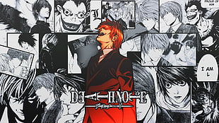 Deathnote wallpaper, Death Note, Yagami Light, manga, anime HD wallpaper