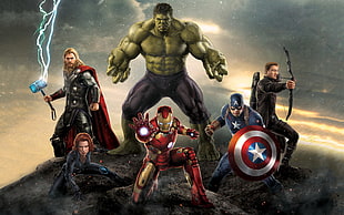 Avengers digital wallpaper HD wallpaper