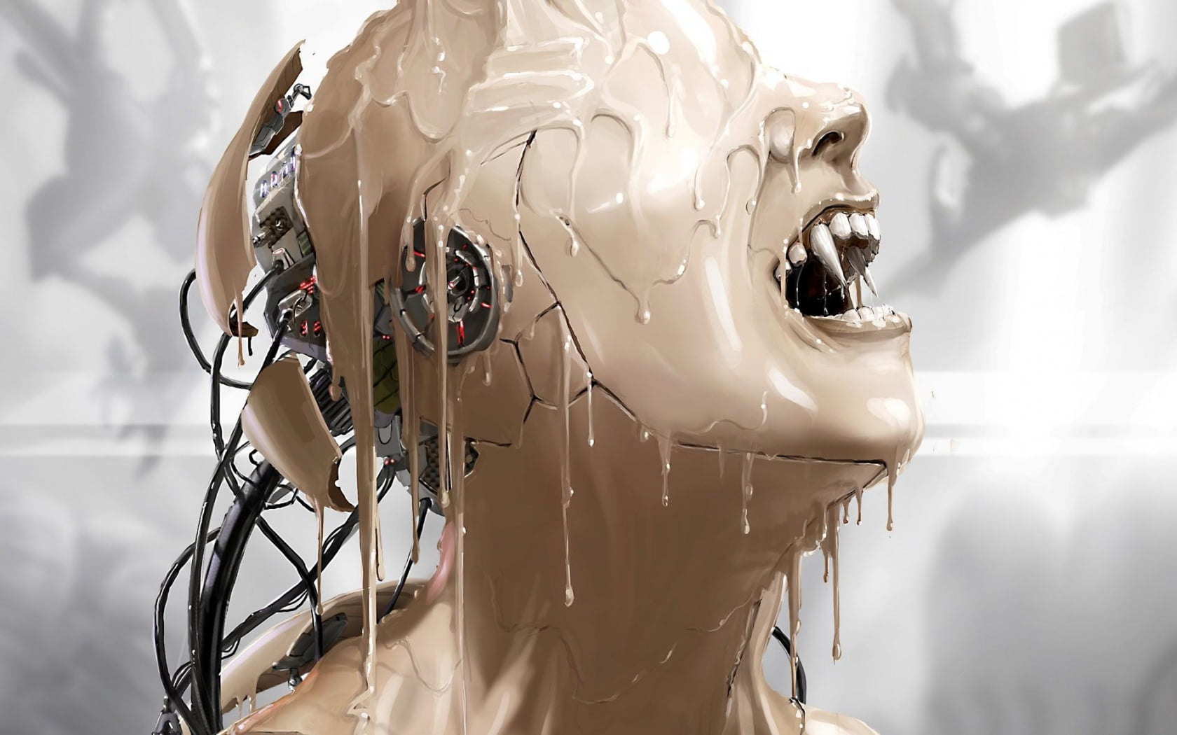 Robot vampire illustration, vampires, androids, robot, futuristic HD  wallpaper | Wallpaper Flare
