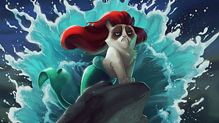 The Cat Mermaid meme