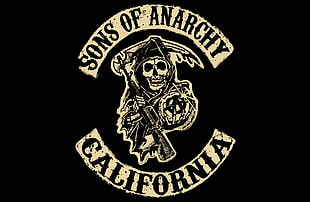 Sons of Anarchy logo HD wallpaper