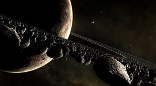 Saturn planet HD wallpaper