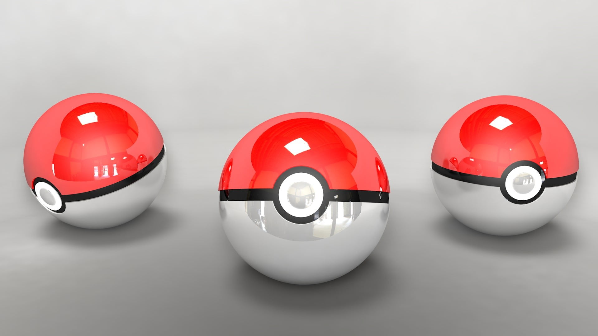 Three Pokemon Pokeball, Pokémon, Pokéballs HD wallpaper | Wallpaper Flare