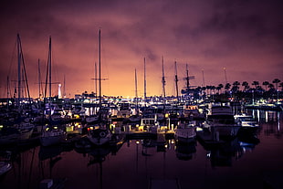 yacht on port