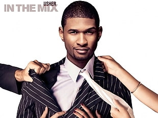 Usher In The Mix graphic poster HD wallpaper