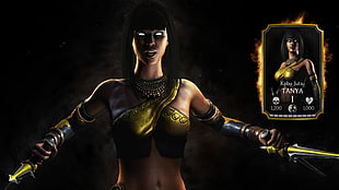 Tanya from Mortal Kombat HD wallpaper