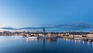 landscape photo of city, stockholm HD wallpaper