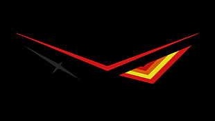 red and yellow eye wallpaper, Kill la Kill, Senketsu HD wallpaper