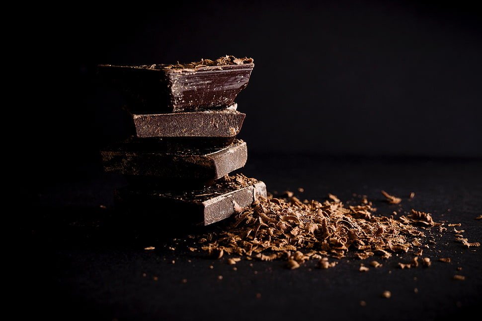 grated chocolate HD wallpaper