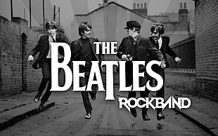 The Beatles Rockband 3D wallpaper HD wallpaper