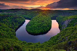 river, river, nature, landscape