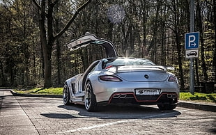 gray coupe, Prior Design, Mercedes-Benz, Mercedes-Benz SLS AMG, Mercedes-Benz SLS AMG PD900GT