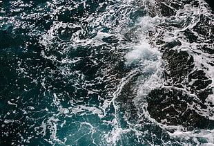 body of water, Sea, Surf, Foam HD wallpaper