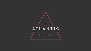 Atlantic logo, logo HD wallpaper