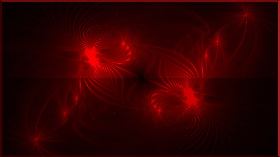 red lights, abstract HD wallpaper