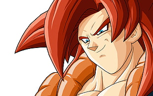 Super Saiyan 4 Gogeta digital wallpaper, Dragon Ball, anime