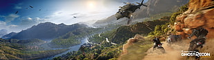 Ghost Recon digital wallpaper, Tom Clancy's Ghost Recon: Wildlands, video games, Tom Clancy's Ghost Recon