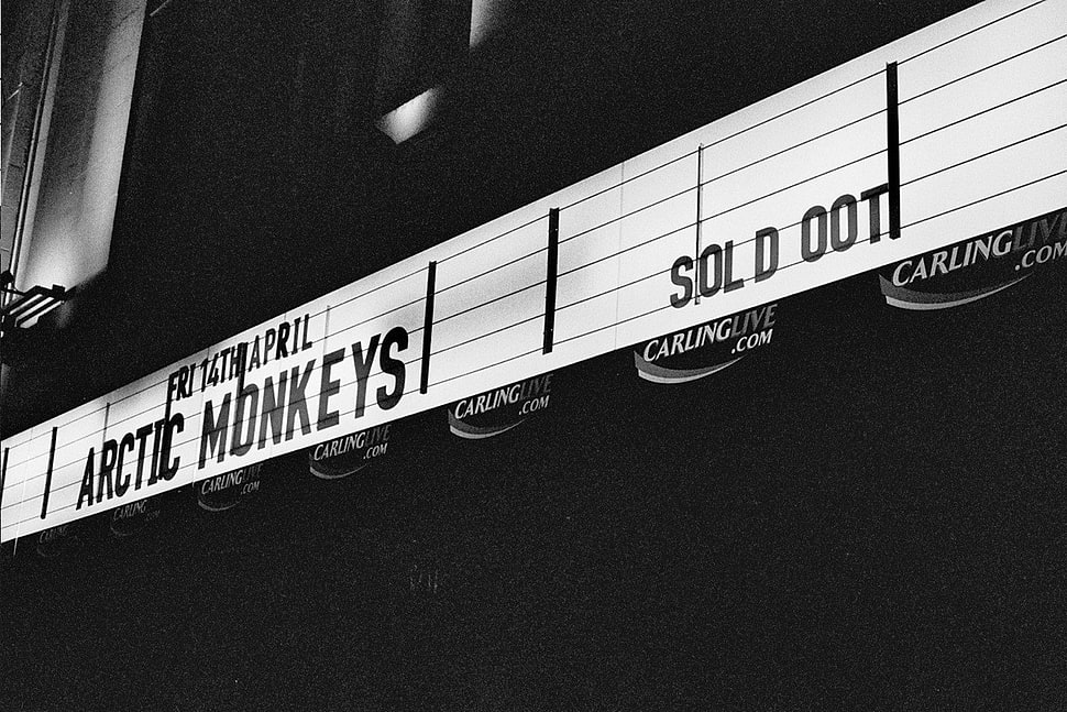 Arctic monkeys facade, Arctic Monkeys, AM, photography, monochrome HD