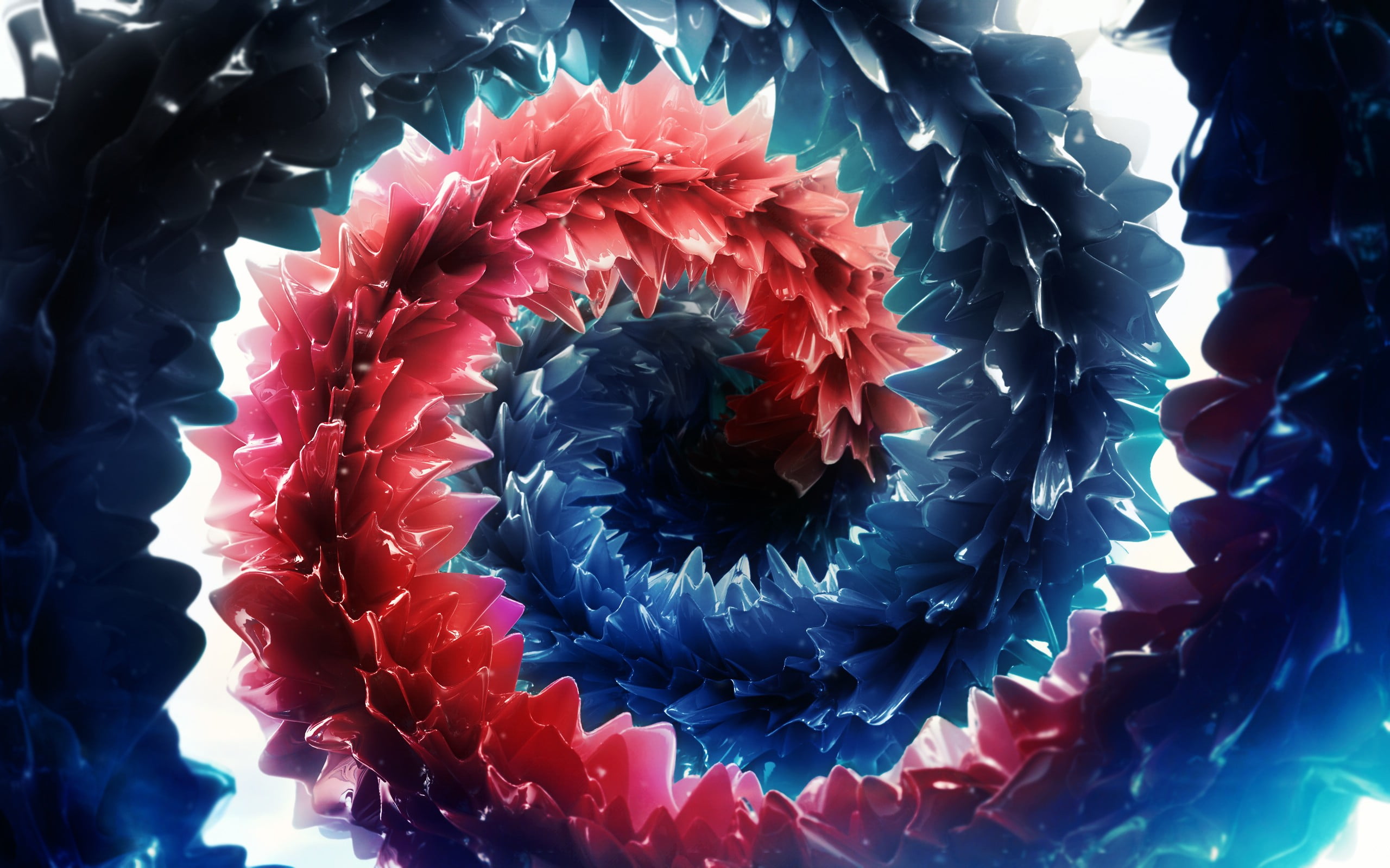 Red and black spiral digital wallpaper, abstract, spiral HD wallpaper |  Wallpaper Flare