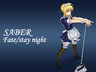 Saber Fate Stay Night character HD wallpaper