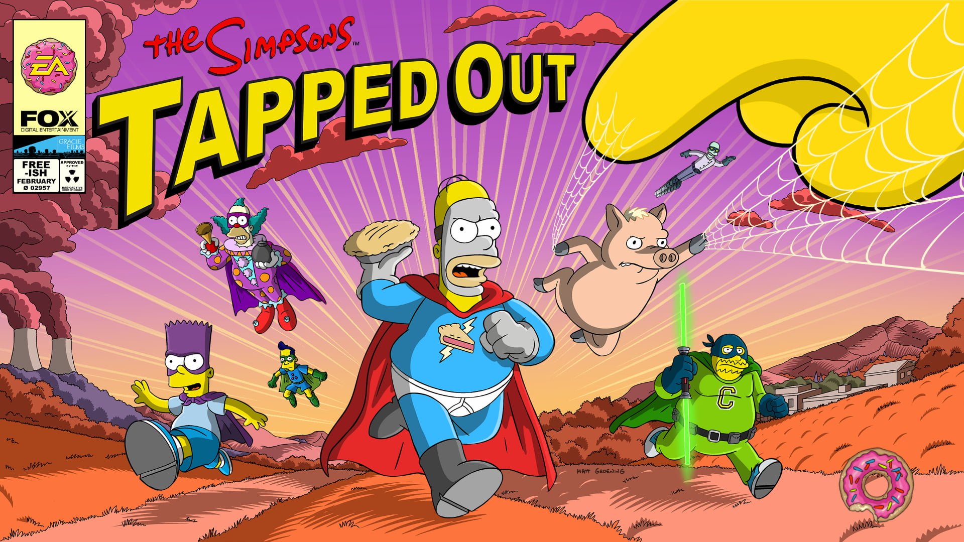 The Simpsons Tapped Out Illustration The Simpsons Tapped Out Homer Simpson Bart Simpson Hd