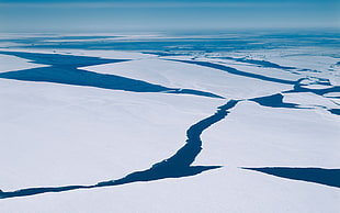 ice bergs, landscape, ice, nature HD wallpaper