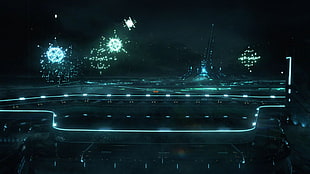 fireworks display, Tron: Legacy, movies