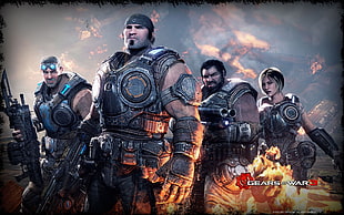 Gears of War 3 game wallpaper, Gears of War 3 HD wallpaper