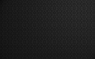 gray and black floral HD wallpaper