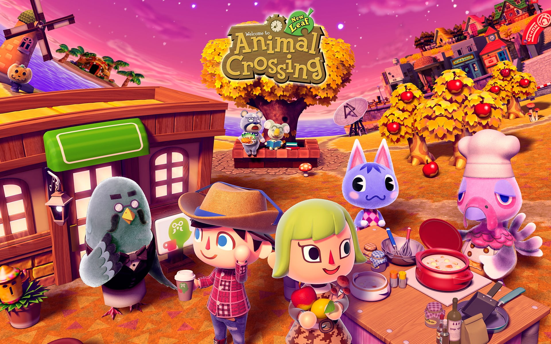 Animal Crossing poster, Animal Crossing, Animal Crossing New Leaf, New Leaf,  animals HD wallpaper | Wallpaper Flare