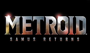 Metroid Samus Returns logo HD wallpaper